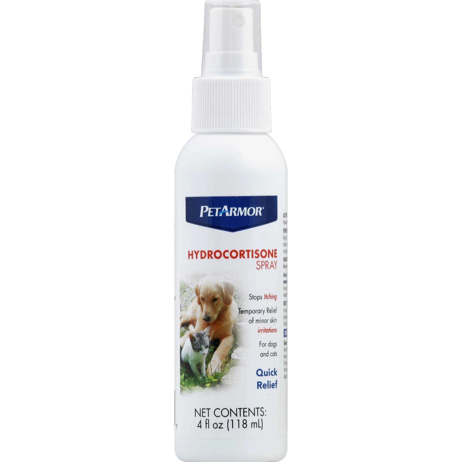 PetArmor Hydrocortisone Spray Quick Relief for Dogs and Cats - Healthber