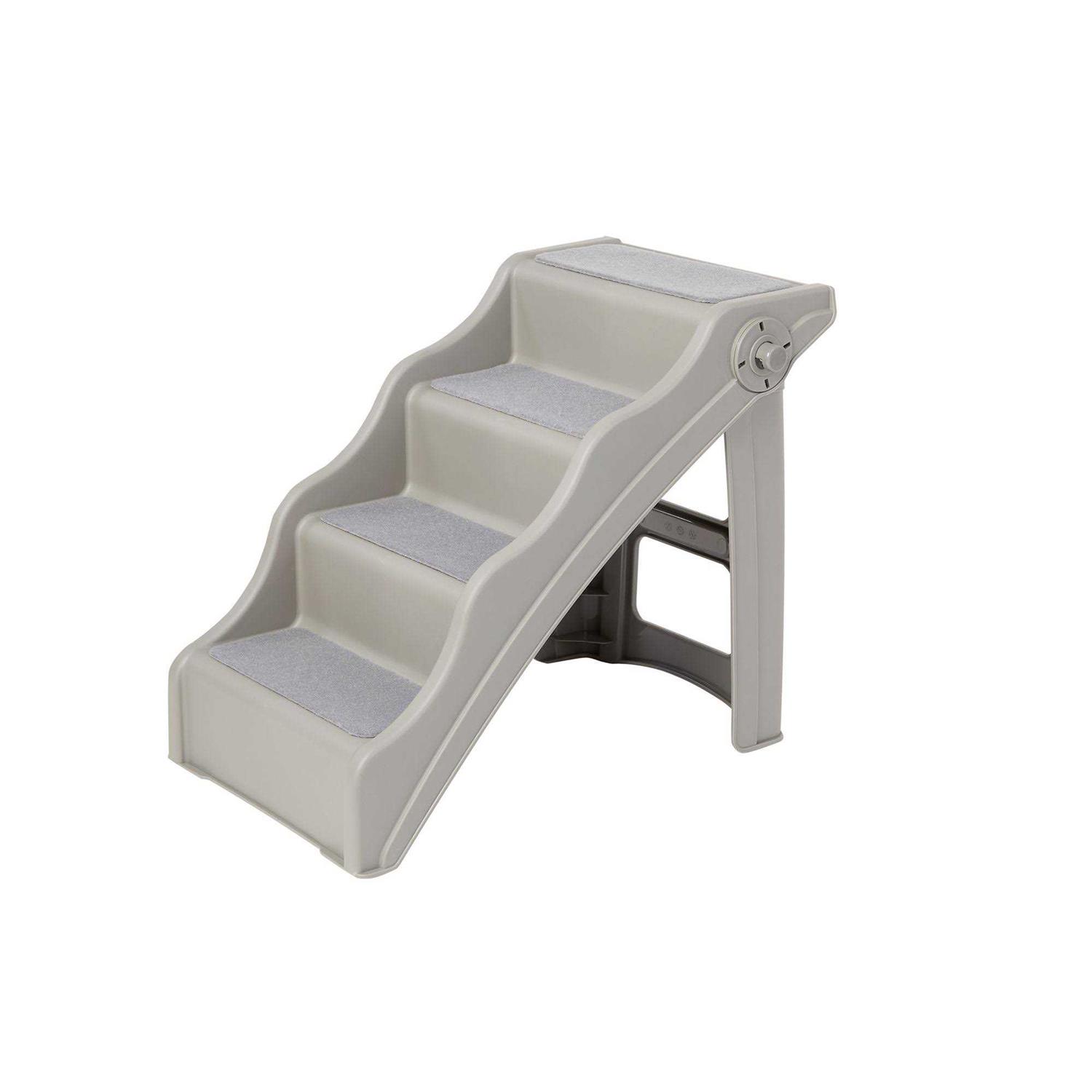 Top Paw 4-Step Foldable Plastic Steps - Healthber