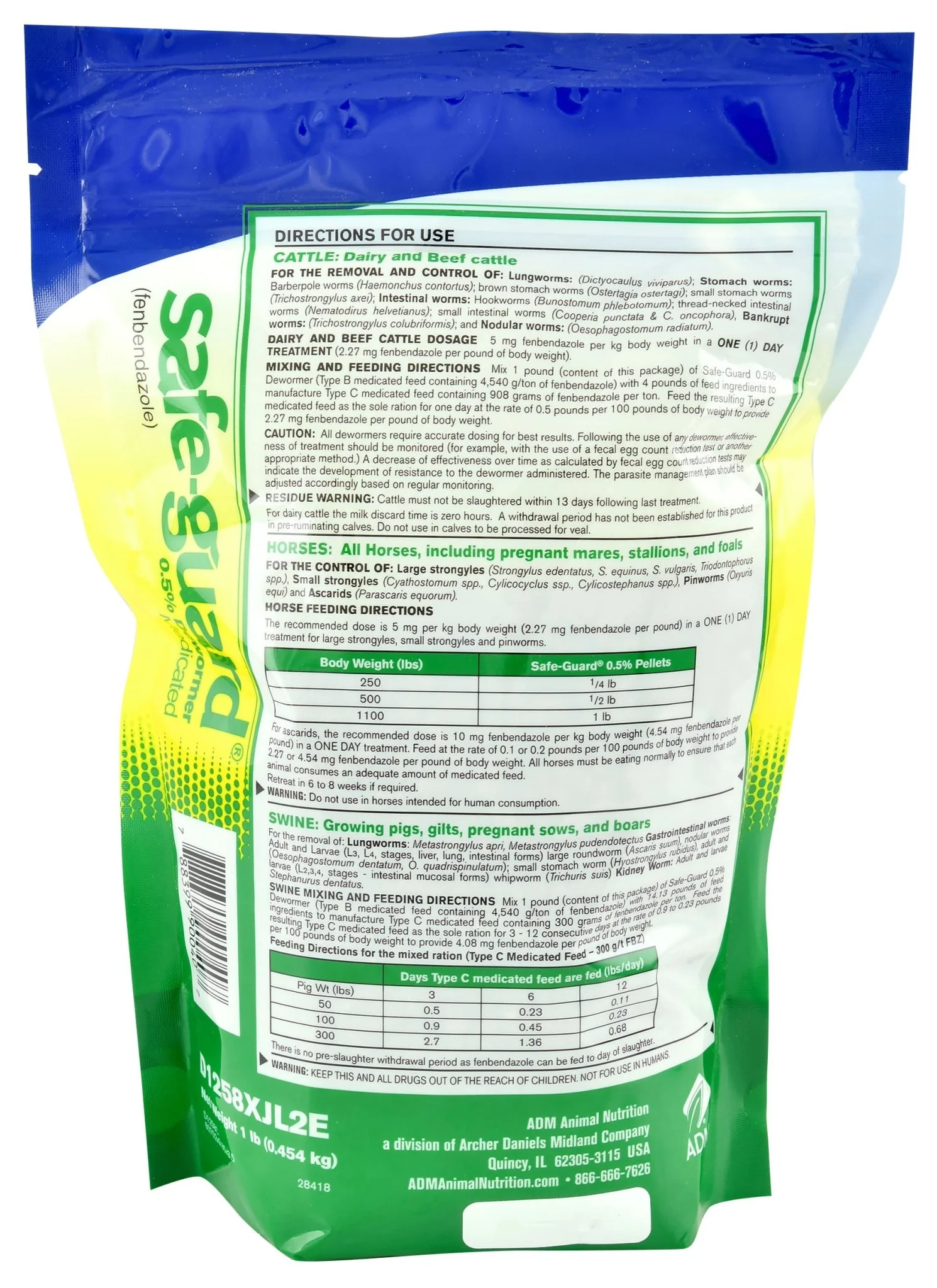 Safe-Guard Medicated Dewormer - Healthber