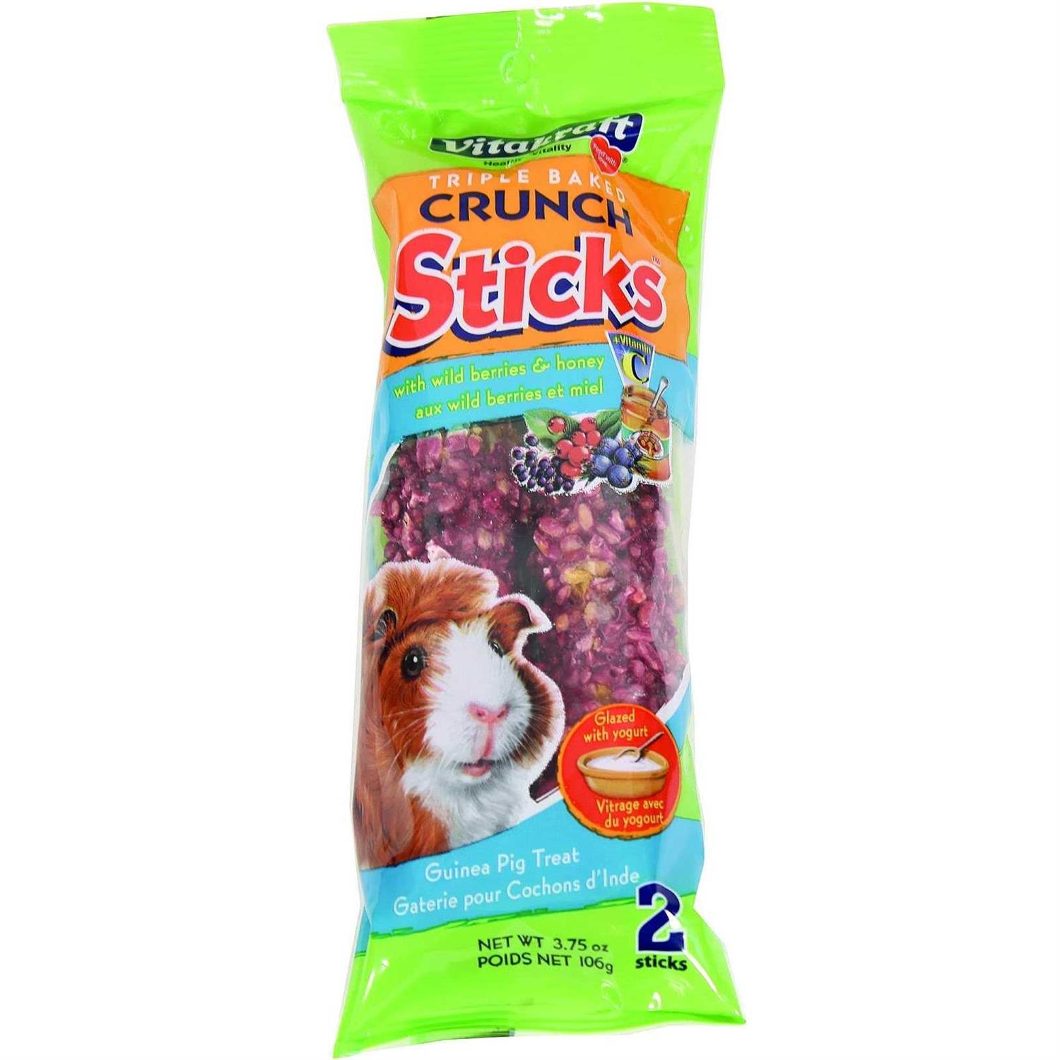 Vitakraft Crunch Sticks Guinea Pig - Healthber