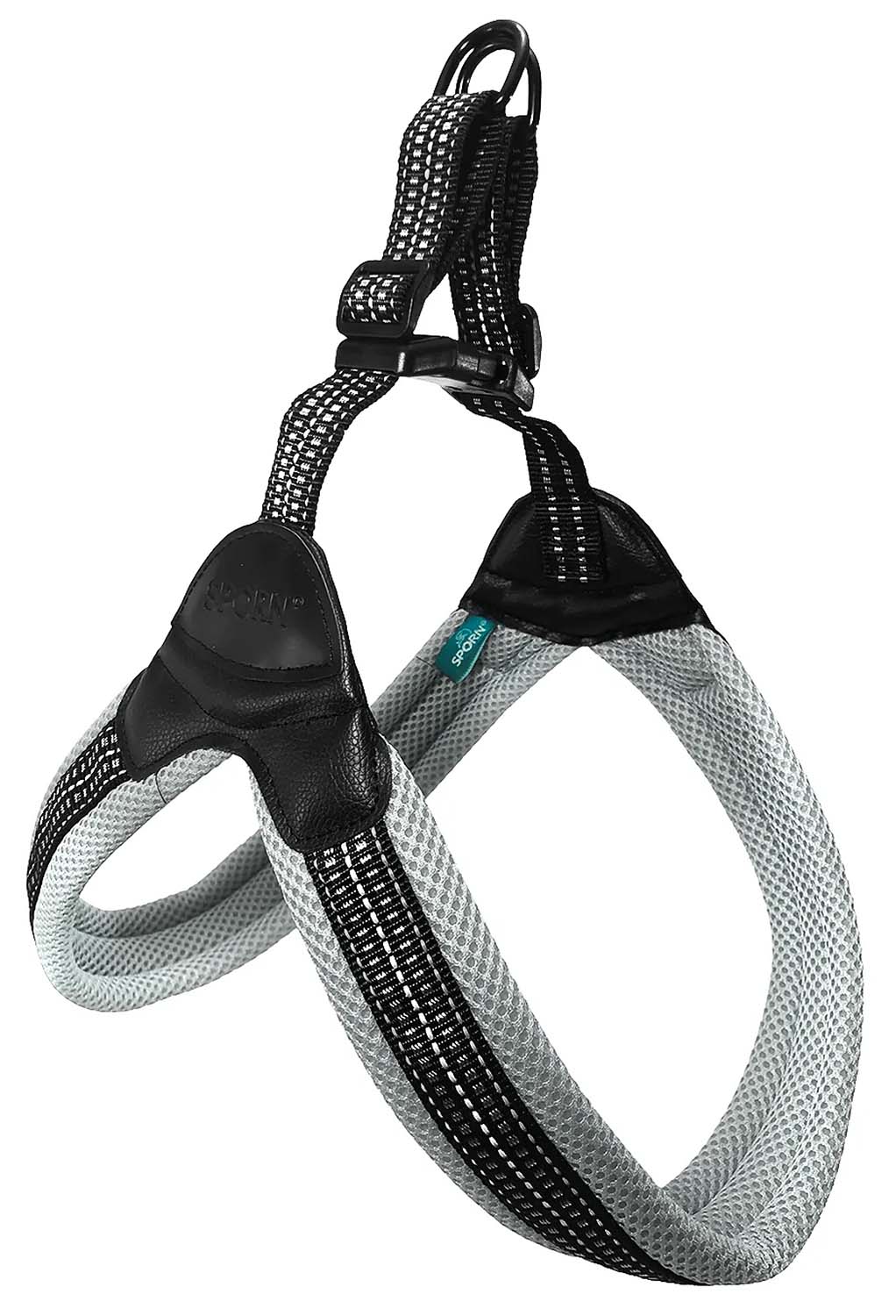 Sporn Easy Fit Mesh Harness, Gray - Healthber