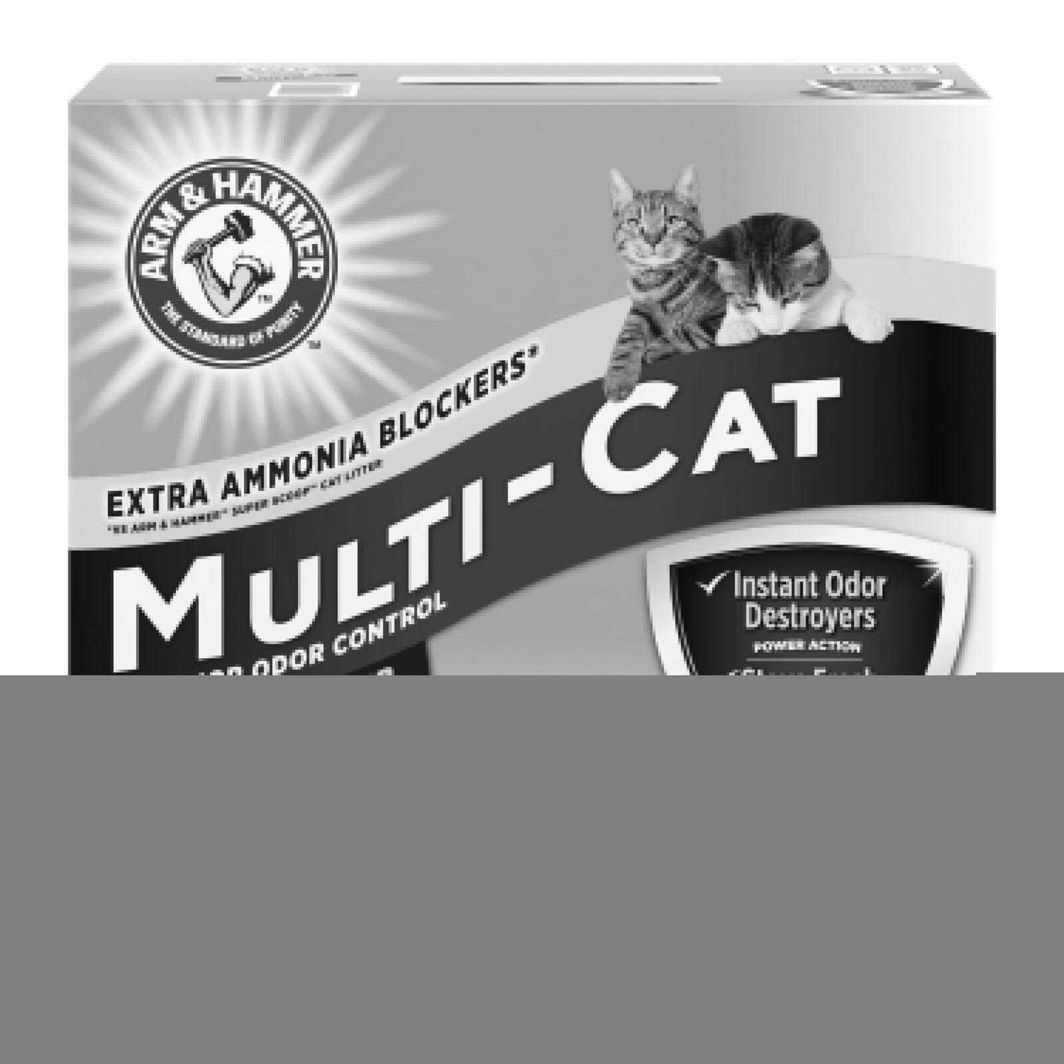 Arm & Hammer Clumping Multi Cat Litter - Healthber