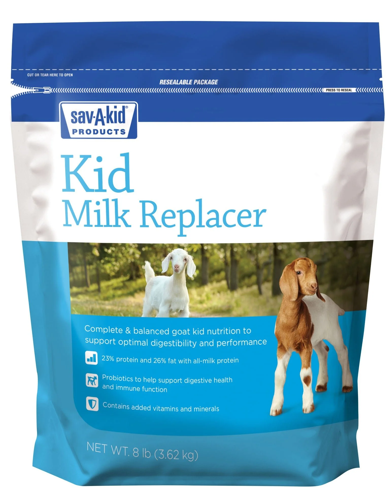 Sav-A-Kid Milk Replacer - Healthber