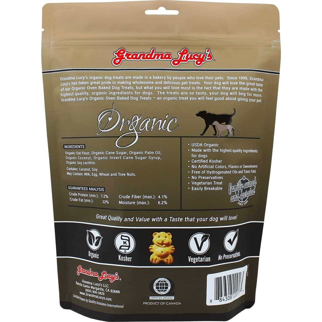 Grandma Lucy’s Organic Cranberry Oven Baked Dog Treats - Healthber
