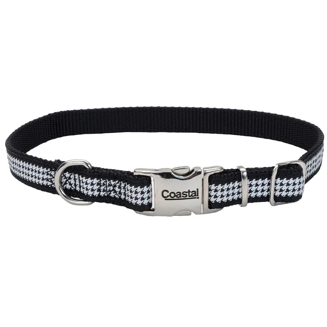 Ribbon Adjustable Dog Collar with Metal Buckle - Healthber