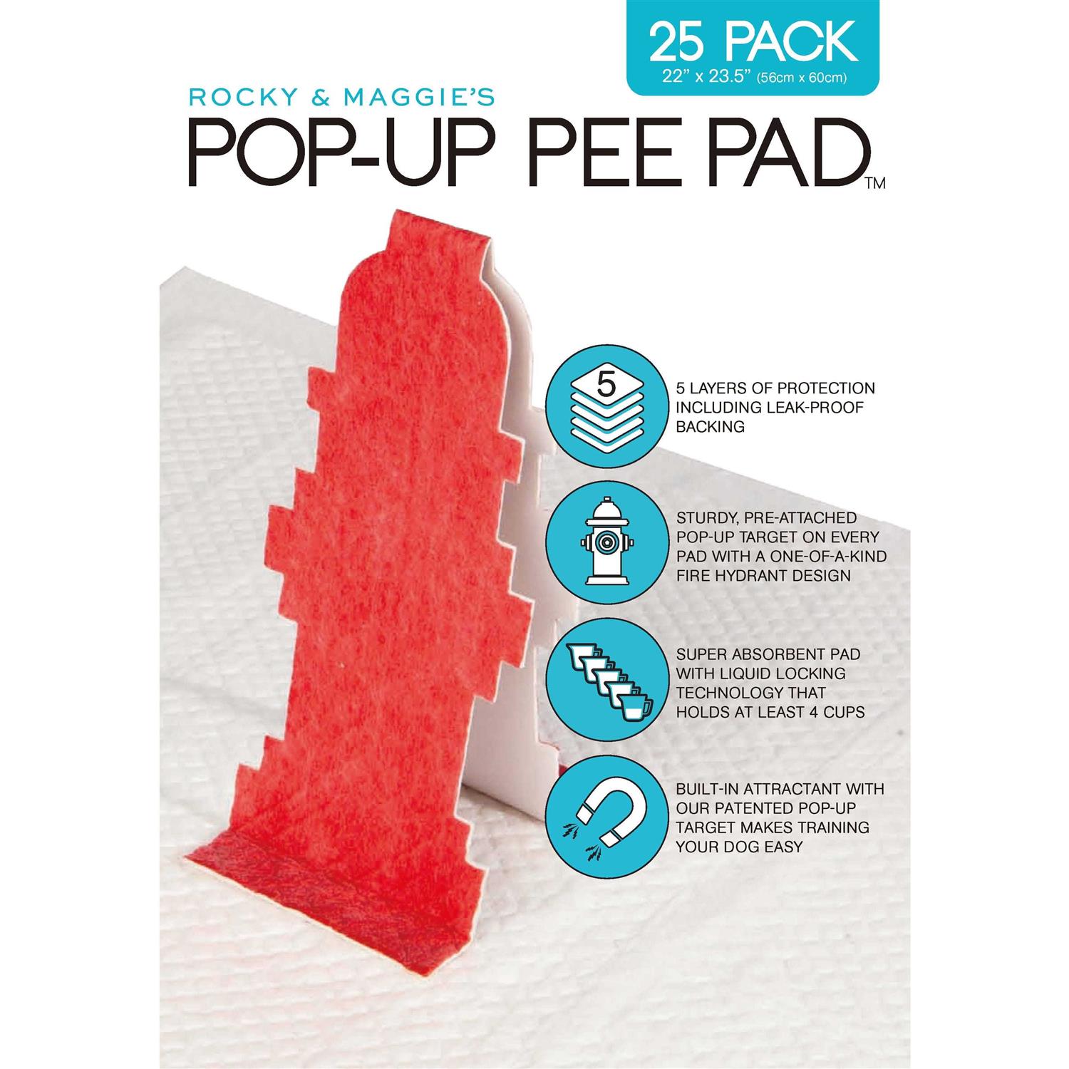 Rocky and Maggie’s Pop-Up Pee Pad for Dogs - Healthber