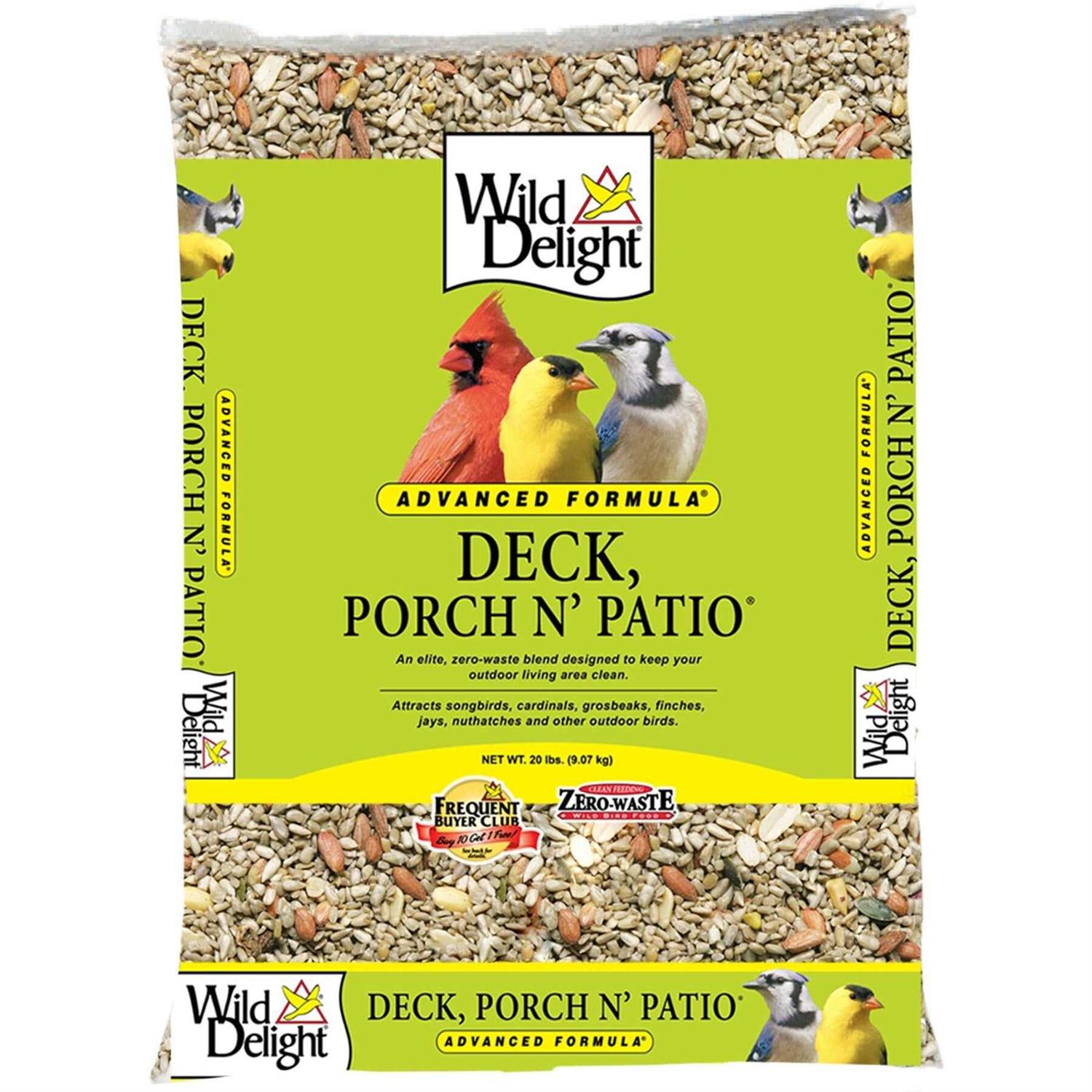 Wild Delight Deck Porch N’ Patio Bird Seed - Healthber