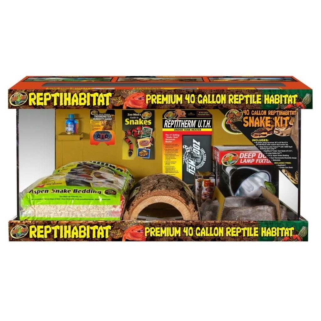 Zoo Med ReptiHabitat Snake Kit - Healthber