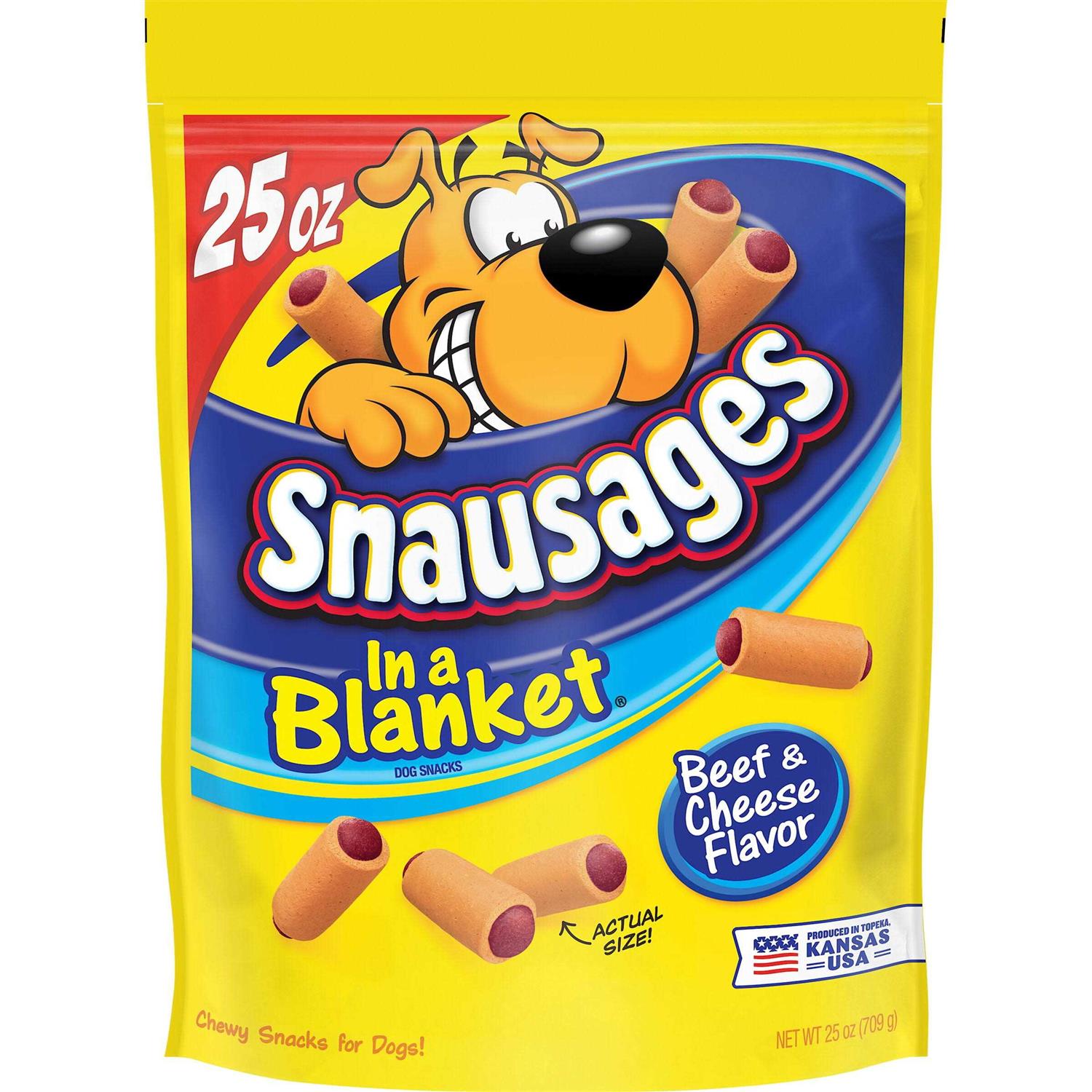 Snausages Dog Snacks In a Blanket - Healthber