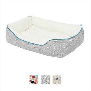 Frisco Sherpa Bolster Cat & Dog Bed - Healthber