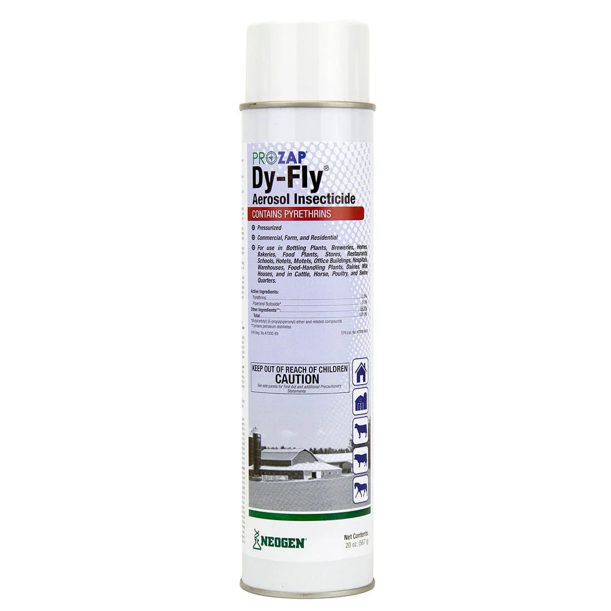 Prozap DyFly Aerosol Insecticide - Healthber