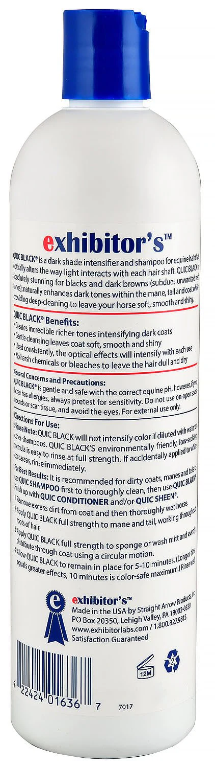 Exhibitor's? Quic Black? - Healthber