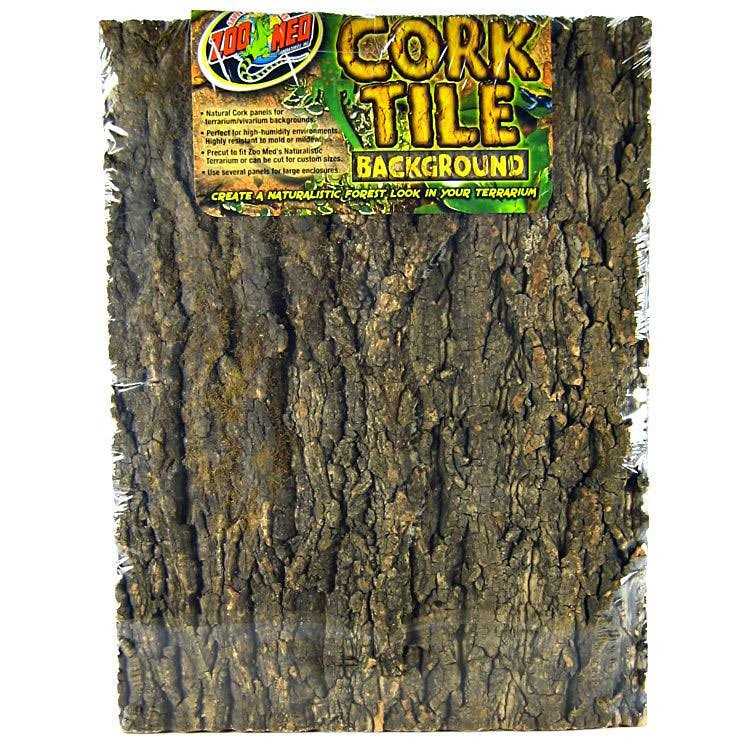 Zoo Med Natural Cork Tile Background - Healthber