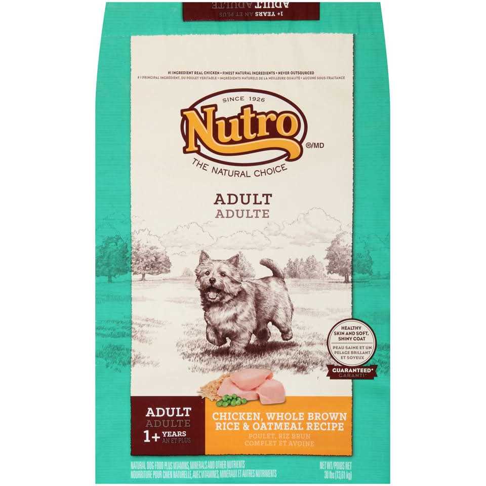 Nutro Natural Choice Adult Chicken & Brown Rice Dry Dog Food - Healthber
