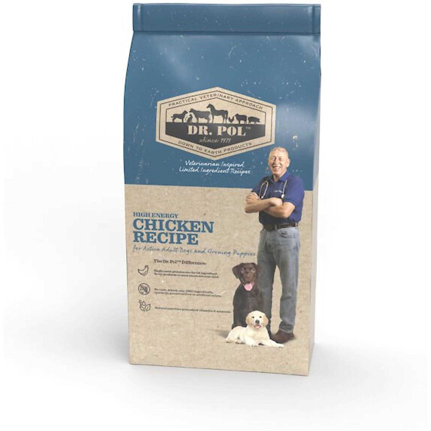 Dr. Pol High Energy Chicken Recipe Dry Dog Food - Healthber