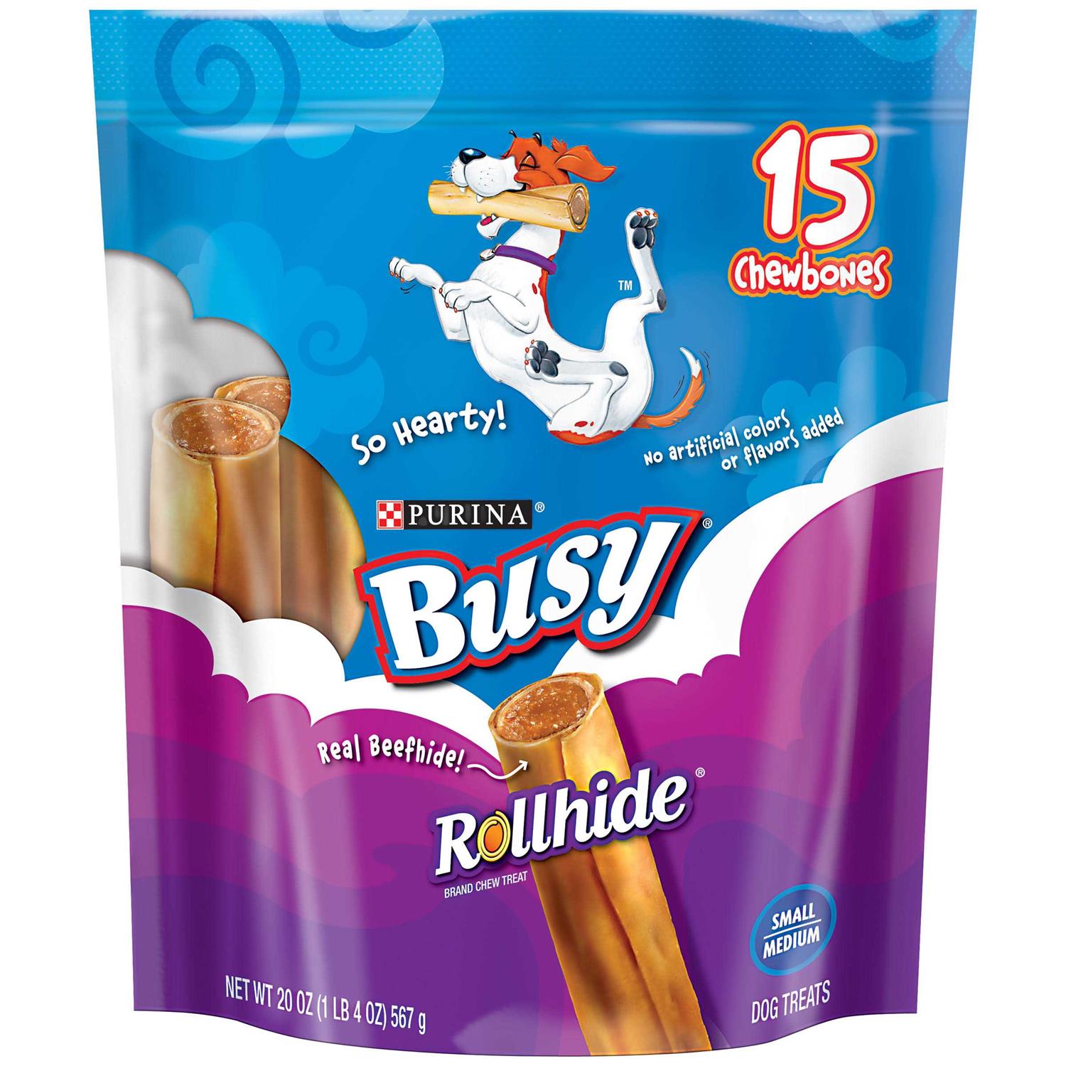 Purina Busy Rollhide Dog Treats - Healthber
