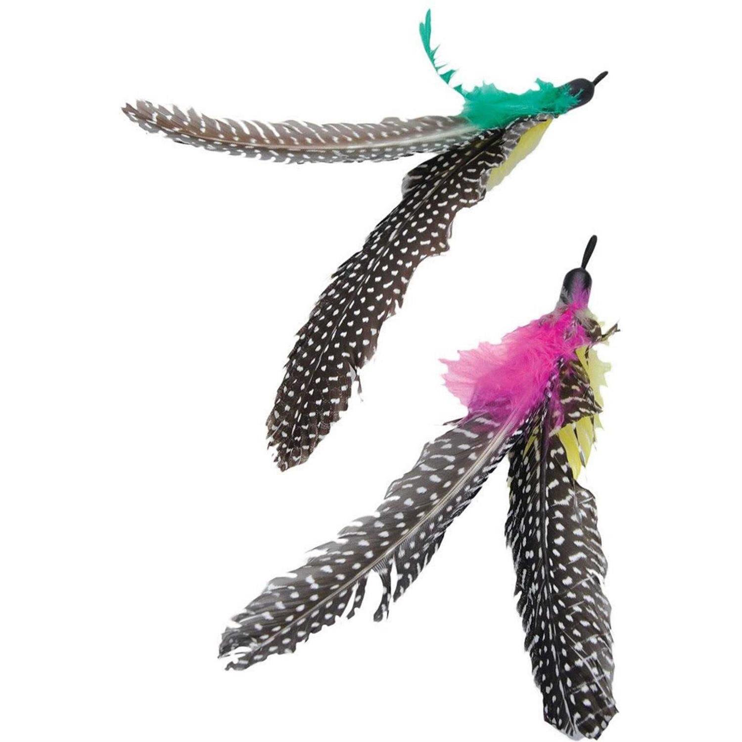 Turbo Flying Teaser Replacement Feather Cat Toy - Healthber