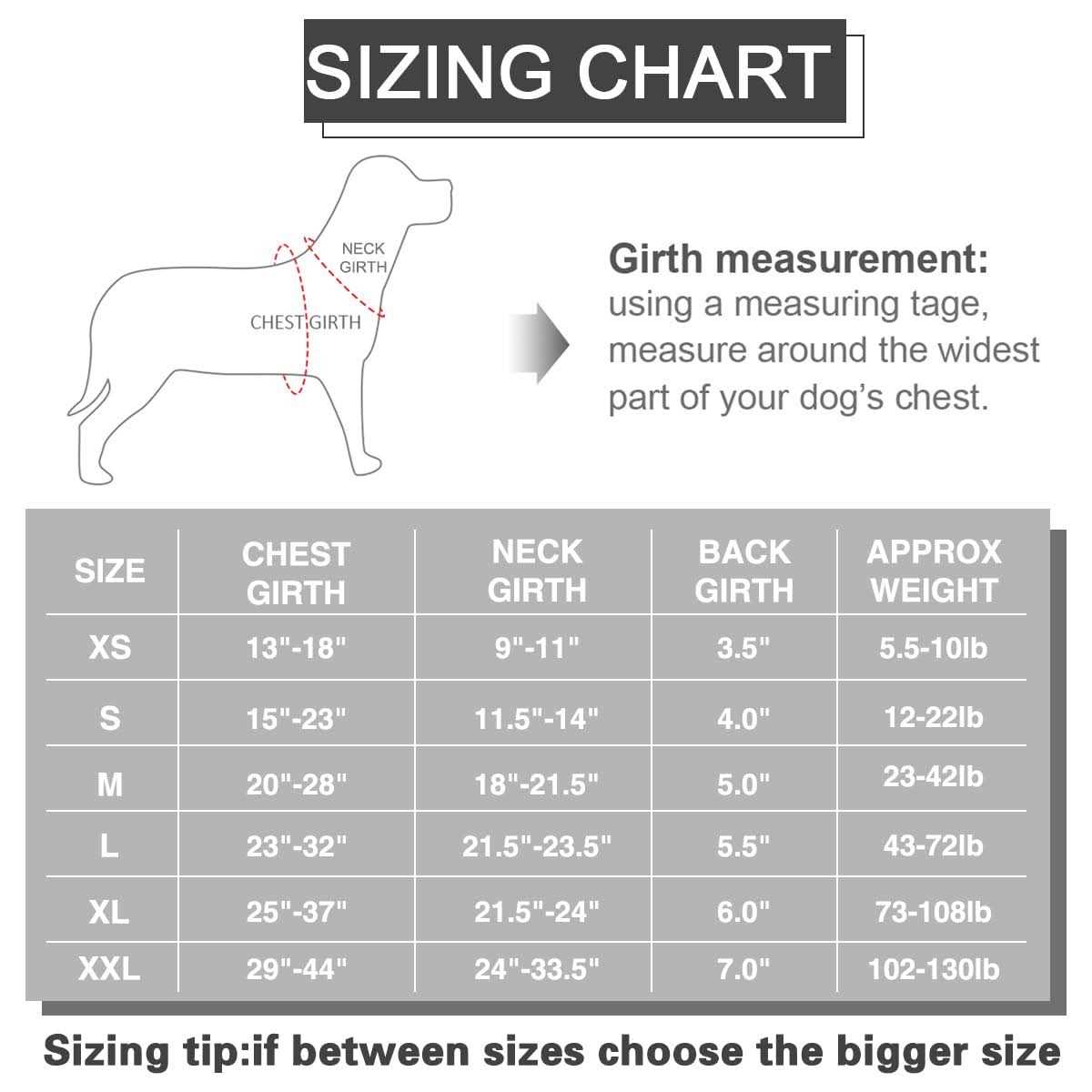 MUMUPET Service Dog Harness, No Pull Easy On and Off Pet Vest Harness - Healthber