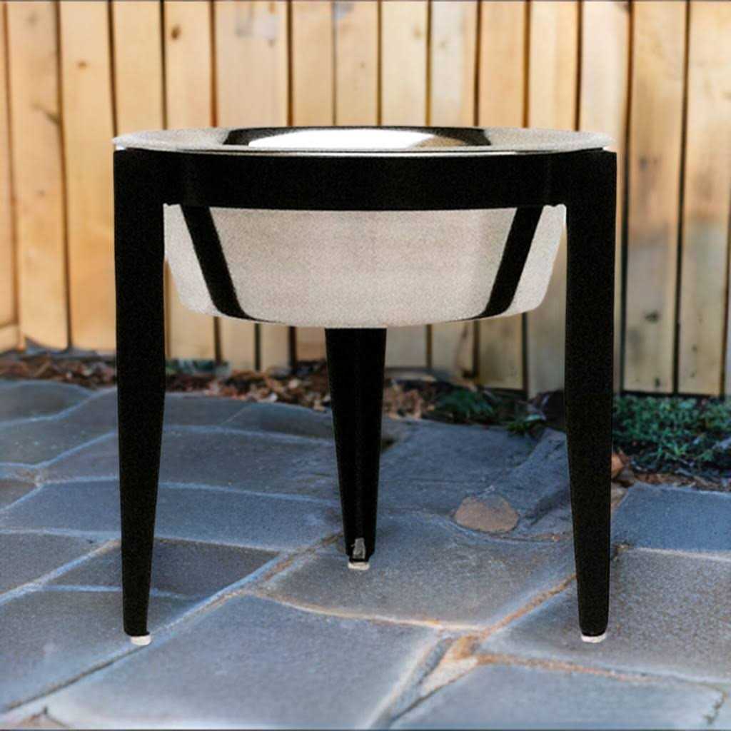 NMN Designs Vision Outdoor / Indoor Elevated Single Diner for Dogs - Healthber