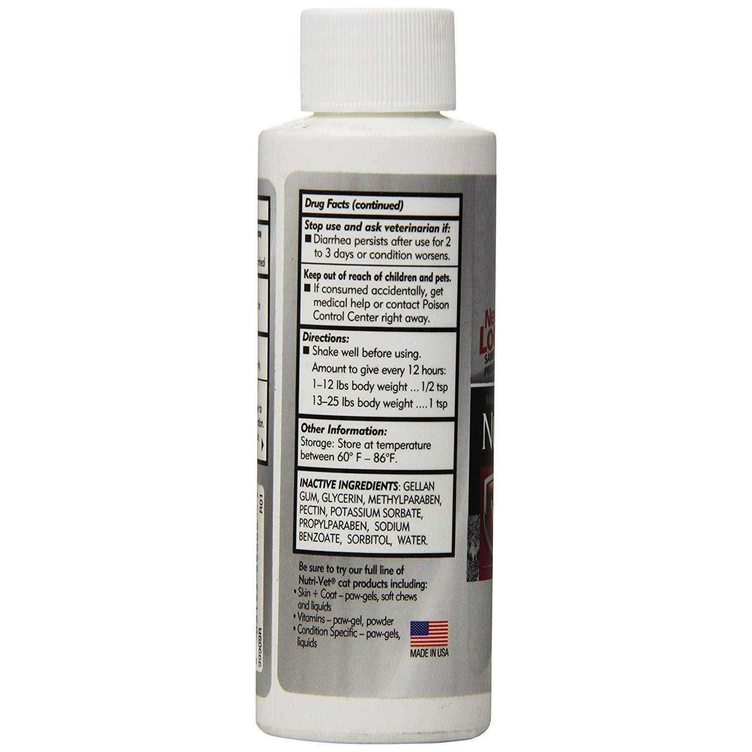 Nutri-Vet Anti-Diarrhea Liquid for Cats - Healthber