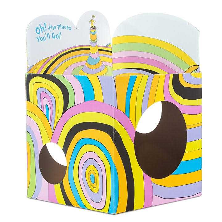 Dr. Seuss Oh The Places You’ll Go Print Cat Scratcher House - Healthber