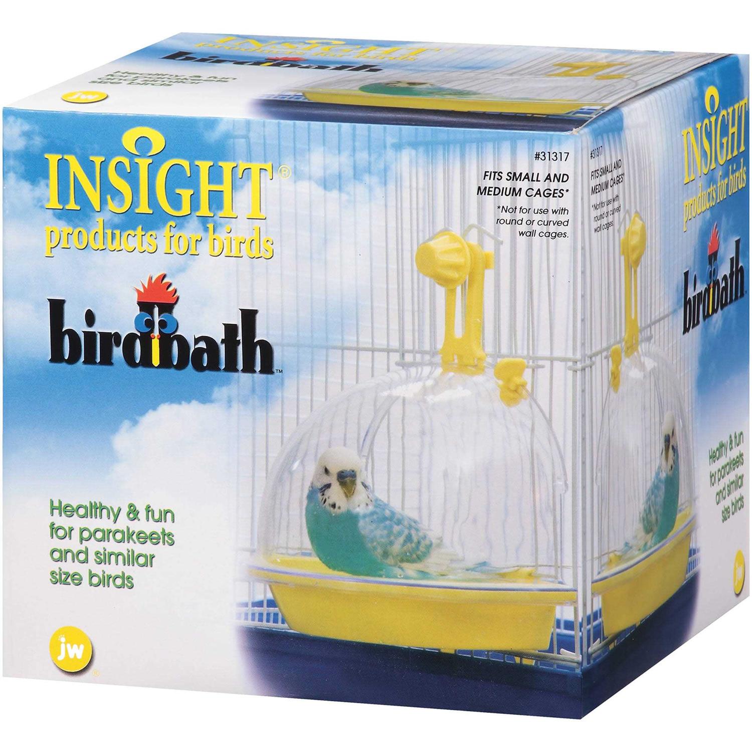 JW Pet Insight Bird Bath - Healthber