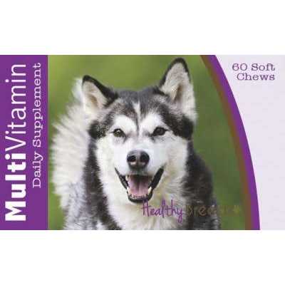 Healthy Breeds German Shepherd Multi-Vitamin Soft Chews 60 Count - Healthber