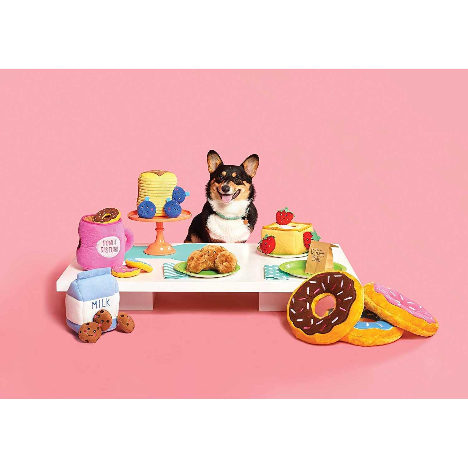 ZippyPaws Miniz Cookies 3-Pack Plush Dog Toy - Healthber