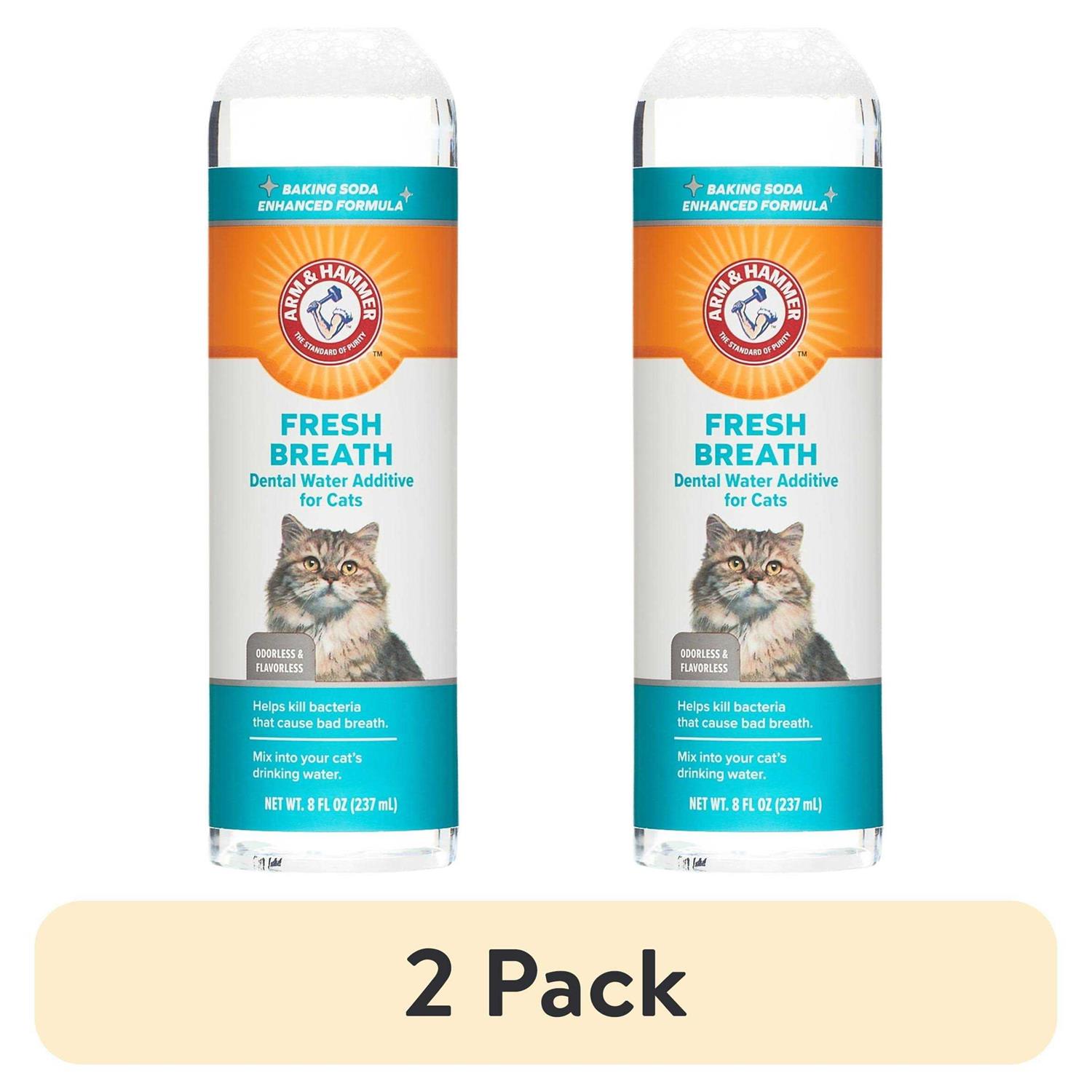 Arm & Hammer Fresh Breath Dental Water Additive for Cats - Healthber