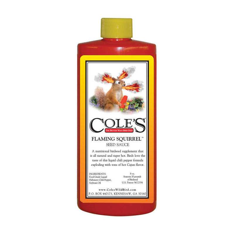 Cole’s Wild Bird Products Fs08 Flaming Squirrel Seed Sauce - Healthber