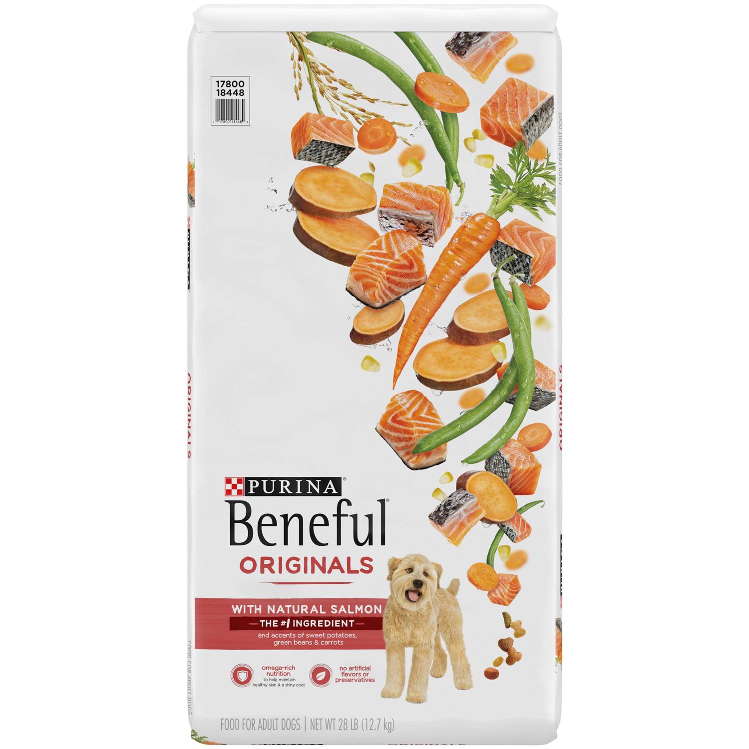 Purina Beneful Originals Salmon Dry Dog Food - Healthber