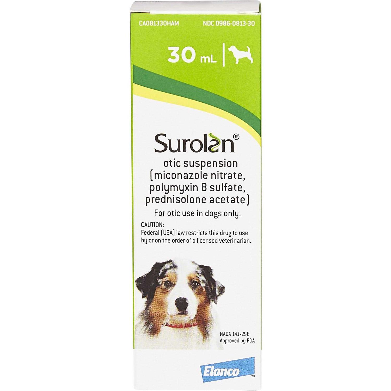 Surolan Otic Suspension for Dogs - Healthber