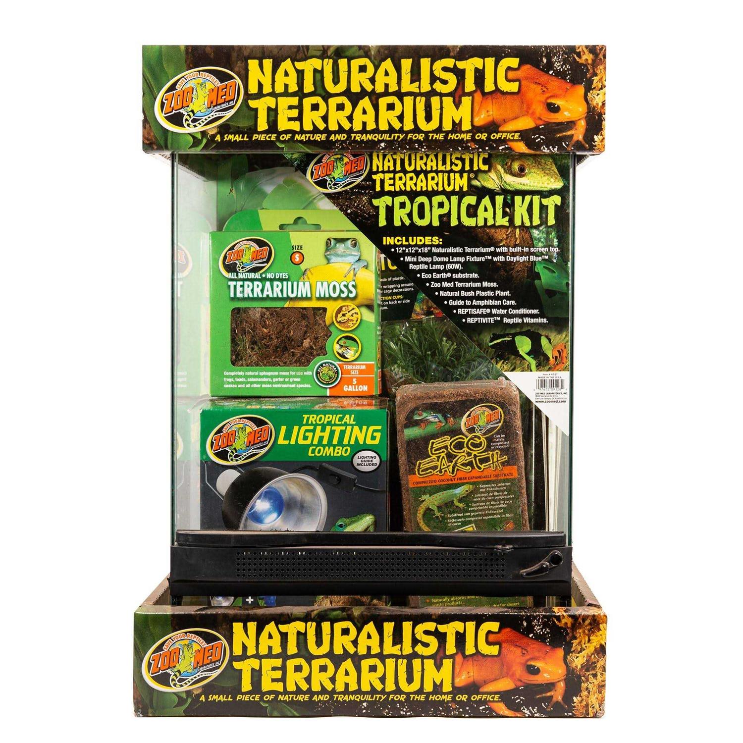 Zoo Med Naturalistic Terrarium Tropical Kit - Healthber