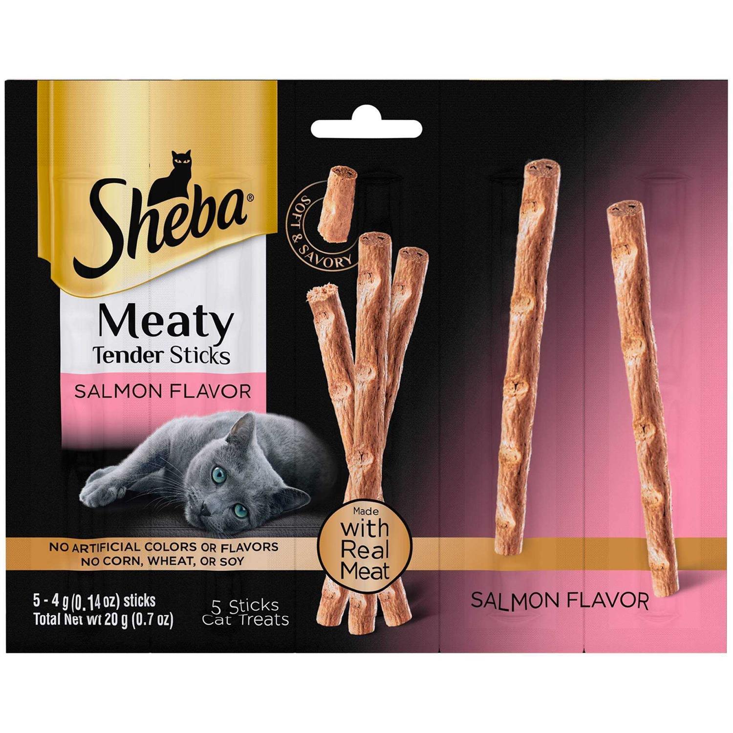 Sheba Cat Treats Meaty Tender Sticks - Healthber