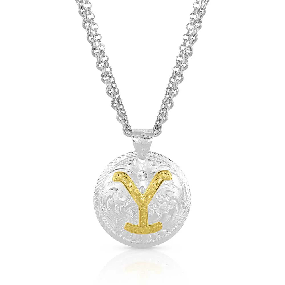 Montana Silversmiths Dutton Yellowstone Necklace - Healthber