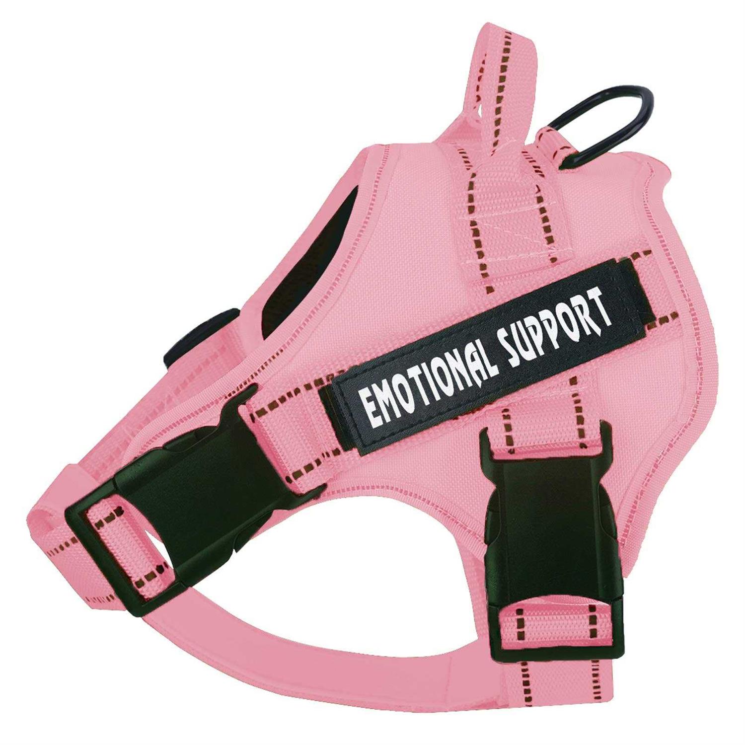 voopet Service Dog Harness,Emotional Support Pet Vest Harness,Reflective Breathable and Adjustable No-Pull ESA Dog Harness - Healthber