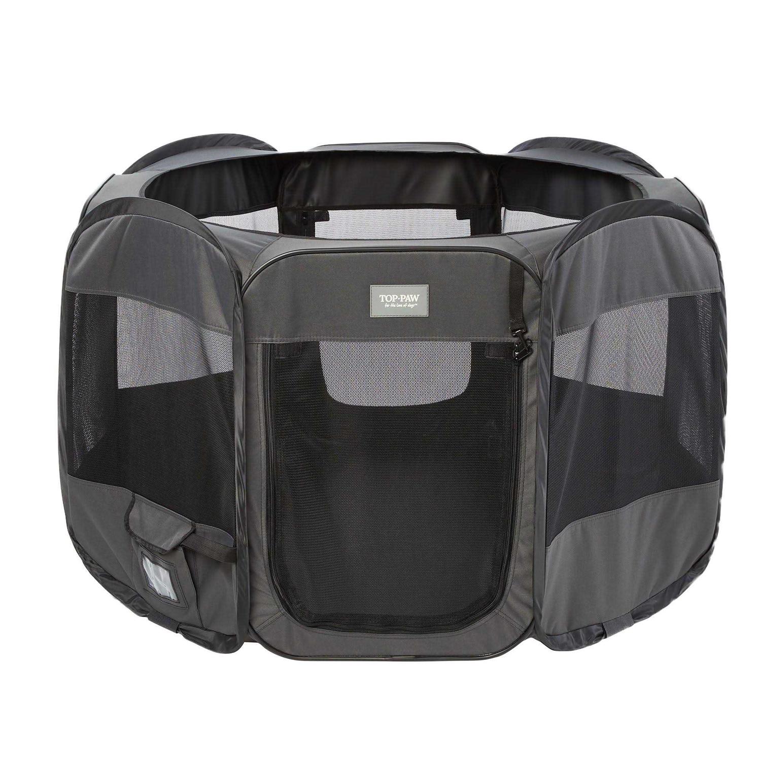 Top Paw Indoor and Outdoor Portable Pet Pen - Healthber