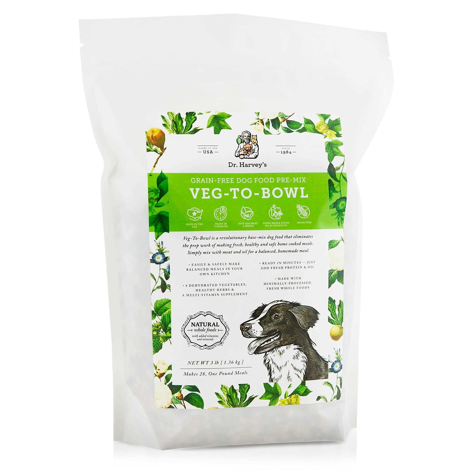 Dr. Harvey&s Veg-to-Bowl Grain-Free Dog Food Pre-Mix - Healthber