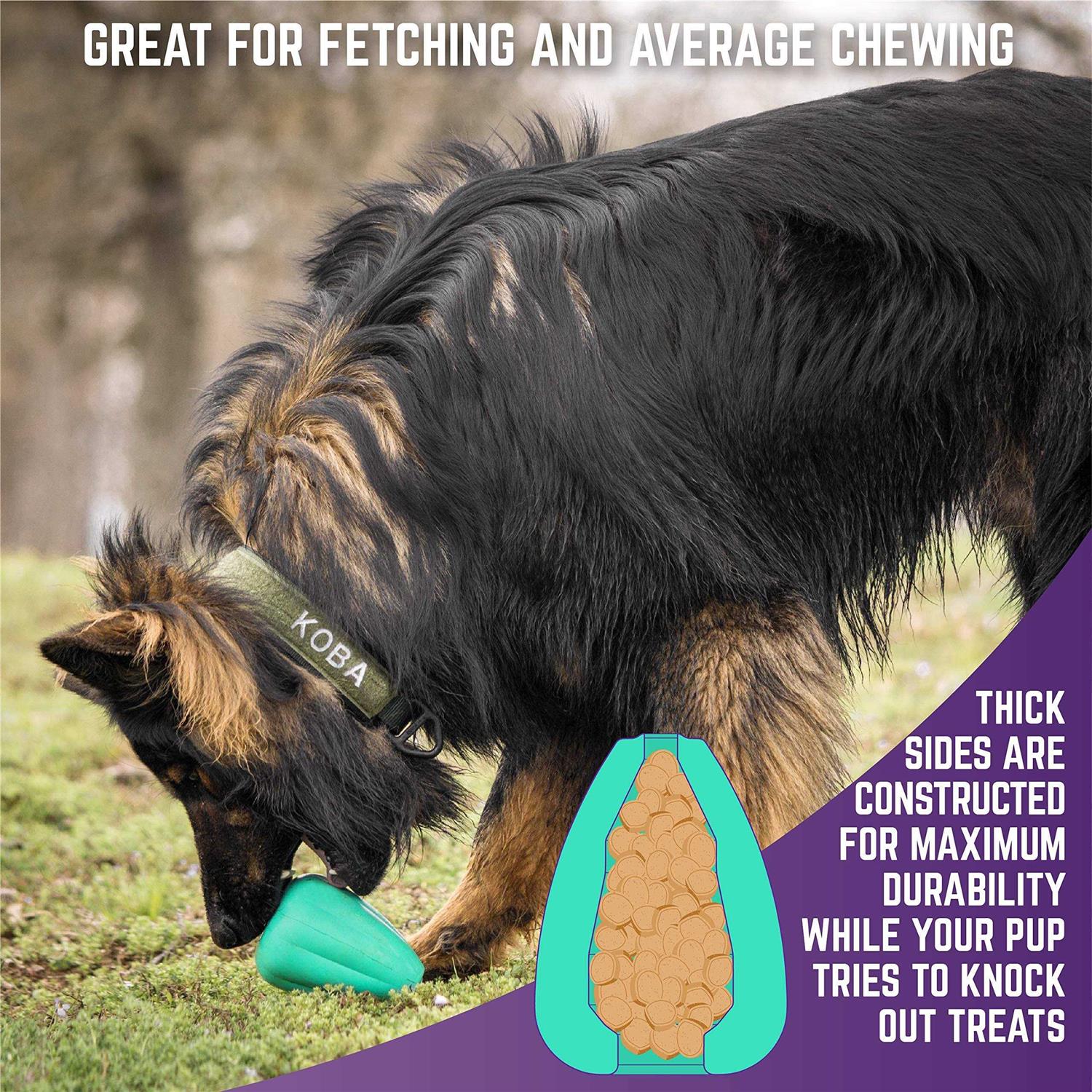 Chew King Premium Treat Dog Toy - Healthber