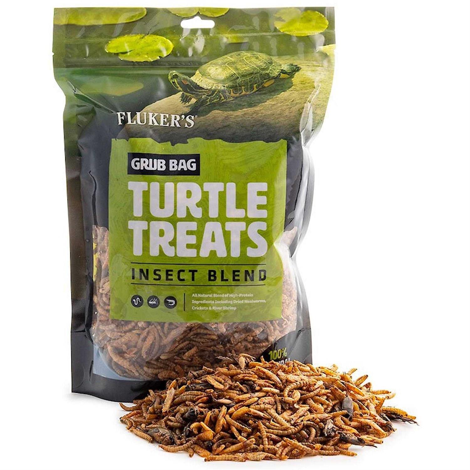 Flukers Grub Bag Turtle Treat - Healthber