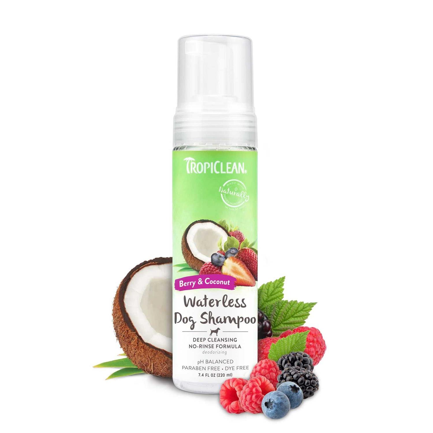 Tropiclean Waterless Shampoo Deep Cleaning - Healthber