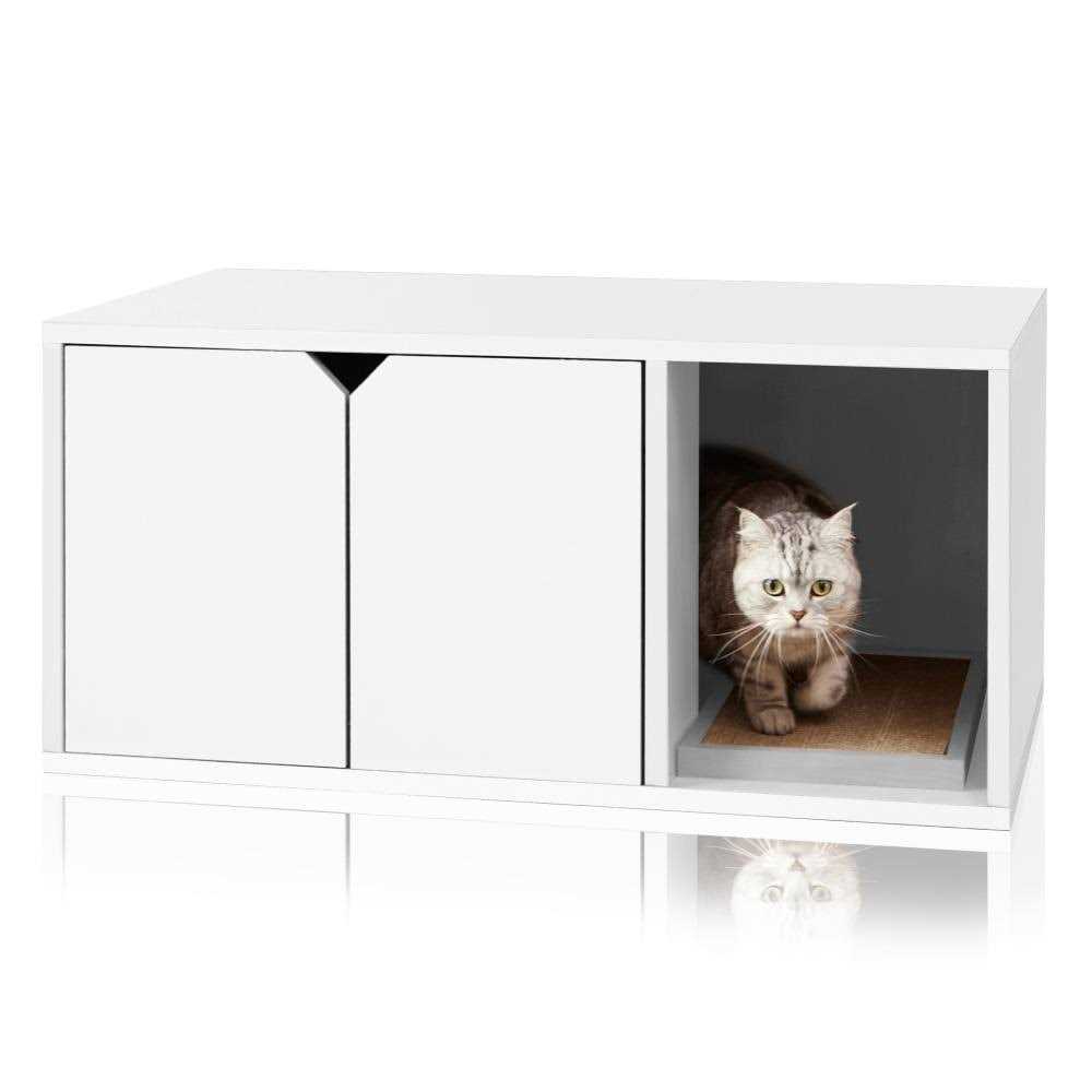 Way Basics Eco Cat Litter Box Enclosure - Healthber