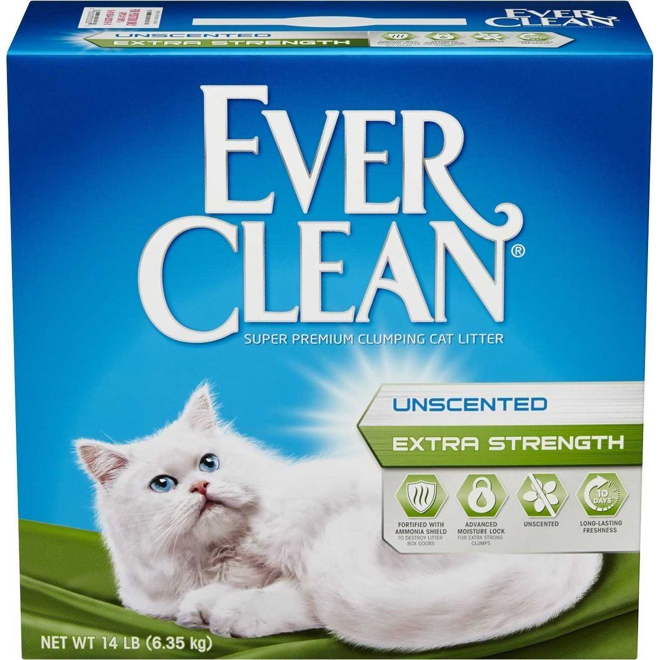 Ever Clean Extra Strength Unscented Cat Litter - Healthber