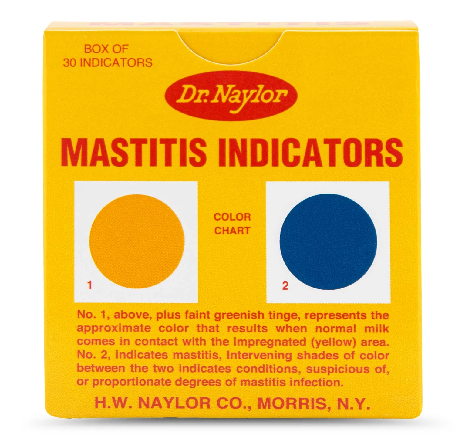 Dr. Naylor Mastitis Indicators, 30 ct - Healthber