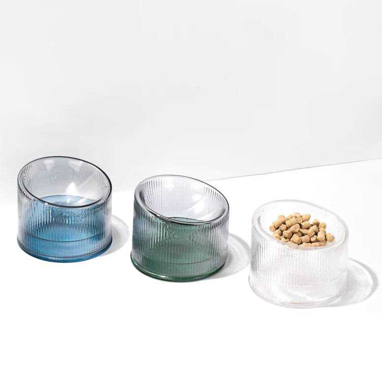 Fooddict Handmade Glass Cat Bowl - Healthber