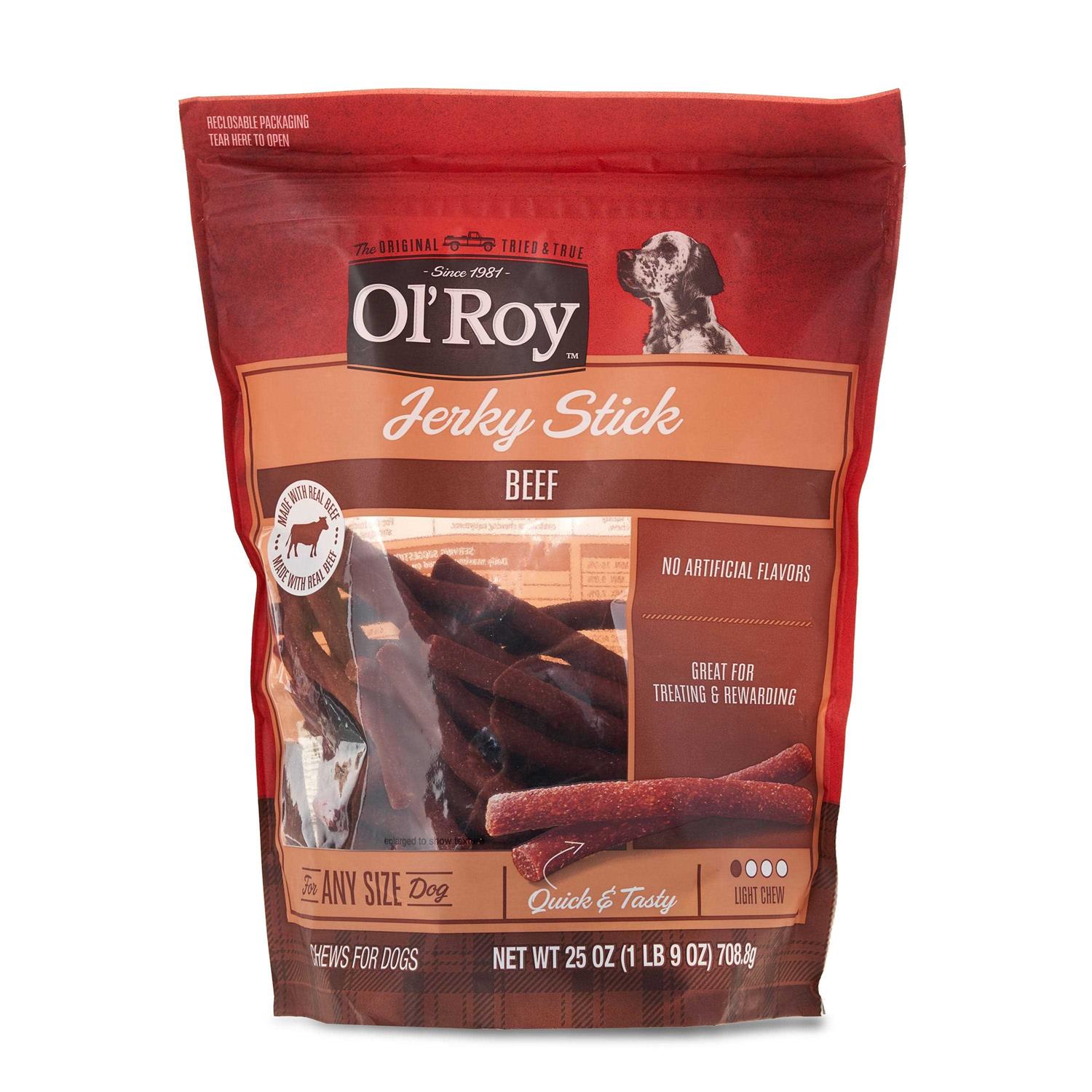 Ol’ Roy Jerky Sticks Beef - Healthber
