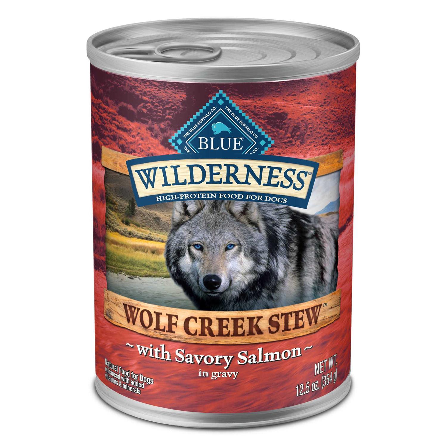 Blue Buffalo Wilderness Wolf Creek Stew Dog Food - Healthber