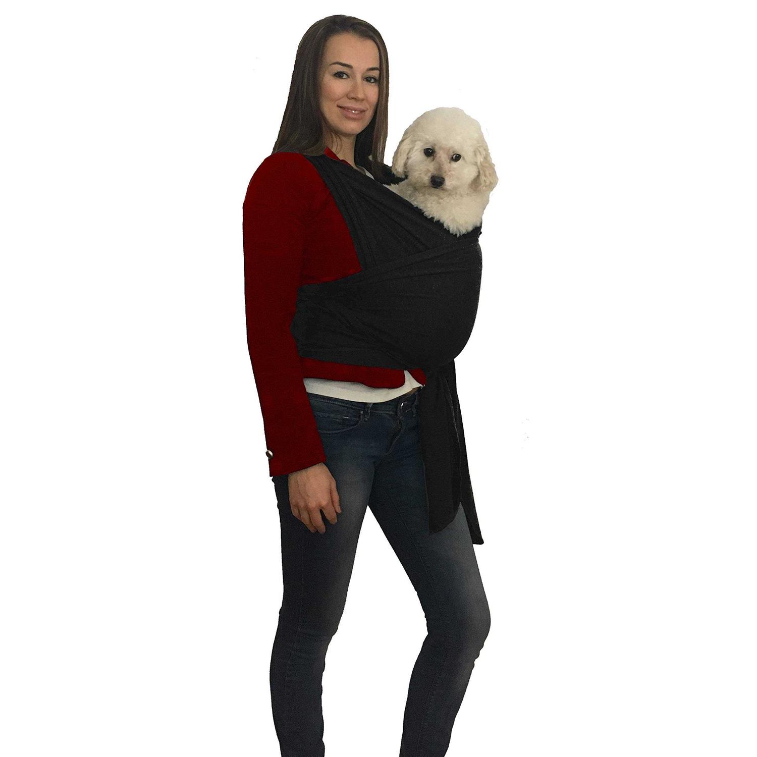 Puppy Pouch Pet Carrier Sling Front Adjustable Hands Free Front Facing Dog Pouch - Healthber
