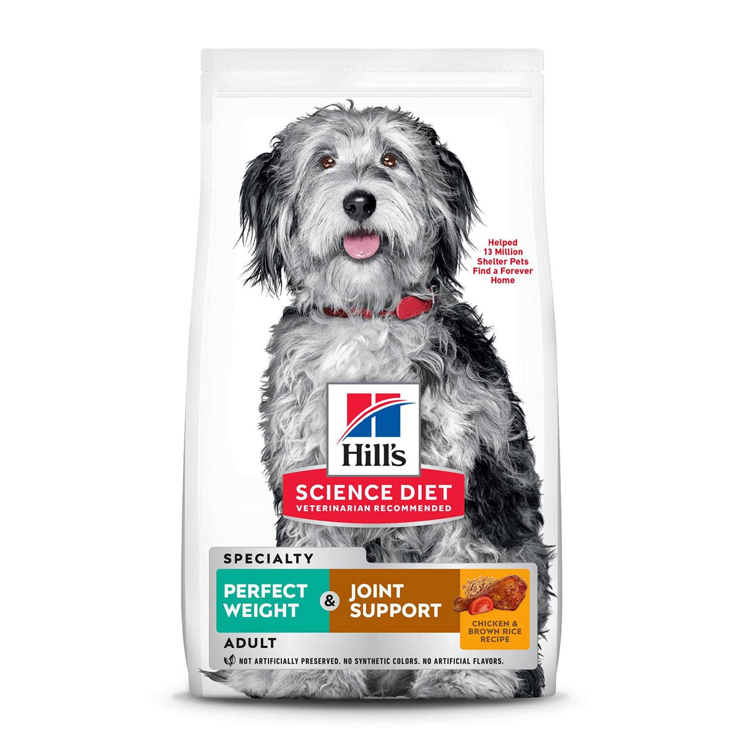 Hill’s Science Diet Adult Perfect Weight & Joint Support Chicken Recipe Dry Dog Food - Healthber