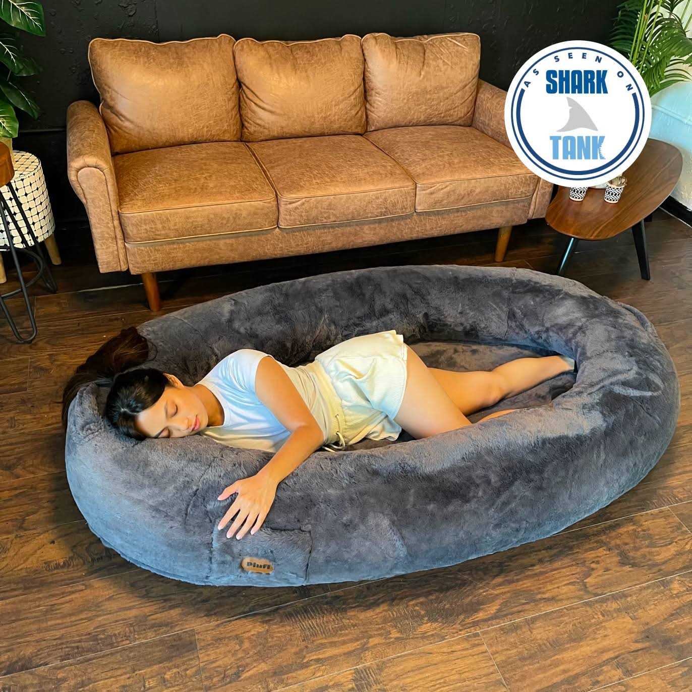 Plufl The Original Human Dog Bed Giant Dog Beds for Humans - Healthber